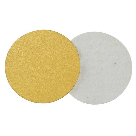 SUPERIOR PADS AND ABRASIVES 240 Grit 5 Inch Diameter No-Hole PSA Sanding Paper (Ceramic Aluminum Oxide), PK 25 SD509P
